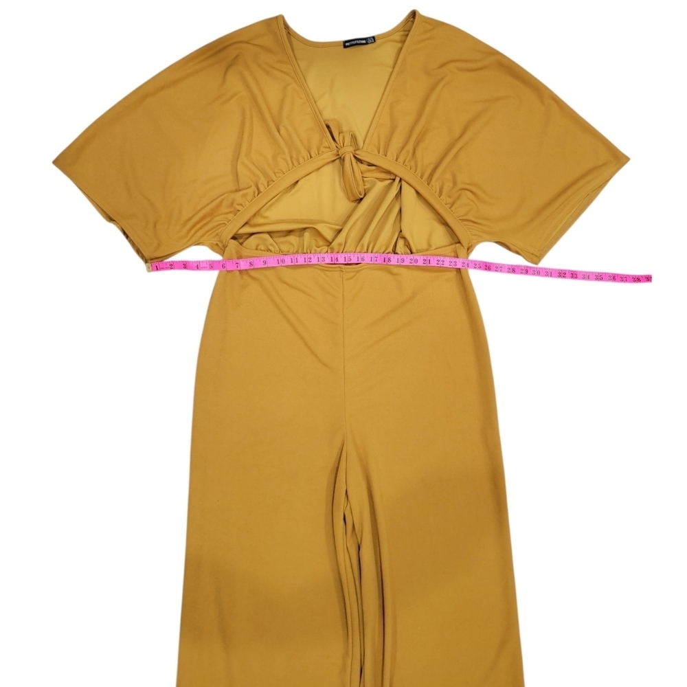 Mustard Jumpsuit From PLT - Picture 7 of 14